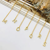Davis 925 Silver Sweet 26 Letter Pendant Necklace For Women