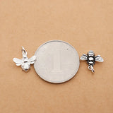 TrustDavis 925 Silver Bee Pendant DIY Jewelry HY814