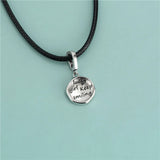 TrustDavis 925 Silver Lucky Girl Colour Pendant DIY Necklace