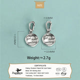 TrustDavis 925 Silver Lucky Girl Colour Pendant DIY Necklace