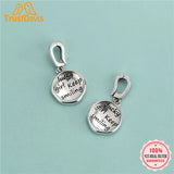 TrustDavis 925 Silver Lucky Girl Colour Pendant DIY Necklace