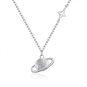 Davis 925 Sterling Silver Star Necklace For Mother's Birthday Present
