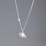 Davis 925 Sterling Silver Star Necklace For Mother's Birthday Present