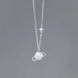 Davis 925 Sterling Silver Star Necklace For Mother's Birthday Present