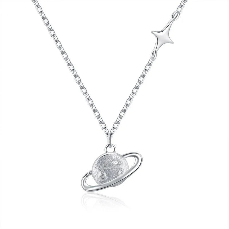 Davis 925 Sterling Silver Star Necklace For Mother's Birthday Present