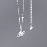 Davis 925 Sterling Silver Star Necklace For Mother's Birthday Present
