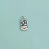 TrustDavis 925 Silver Rabbit Charm Pendant DIY Jewelry DZ633