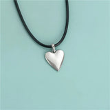 TrustDavis 925 Silver Heart Charm Pendant DIY Jewelry DZ70