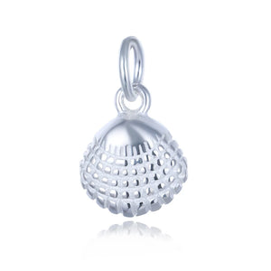 TrustDavis 925 Sterling Silver Seashells Charm Pendant DIY Fine Jewelry
