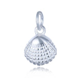 TrustDavis 925 Sterling Silver Seashells Charm Pendant DIY Fine Jewelry