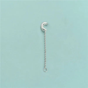 TrustDavis 925 Silver Sun Moon Chain DIY Necklace Bracelet Fine Jewelry DZ646