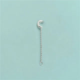 TrustDavis 925 Silver Sun Moon Chain DIY Necklace Bracelet Fine Jewelry DZ646