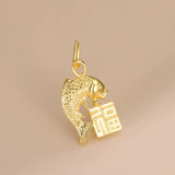 TrustDavis 925 Sterling Silver Animal Charm Pendant for Children DIY Jewelry