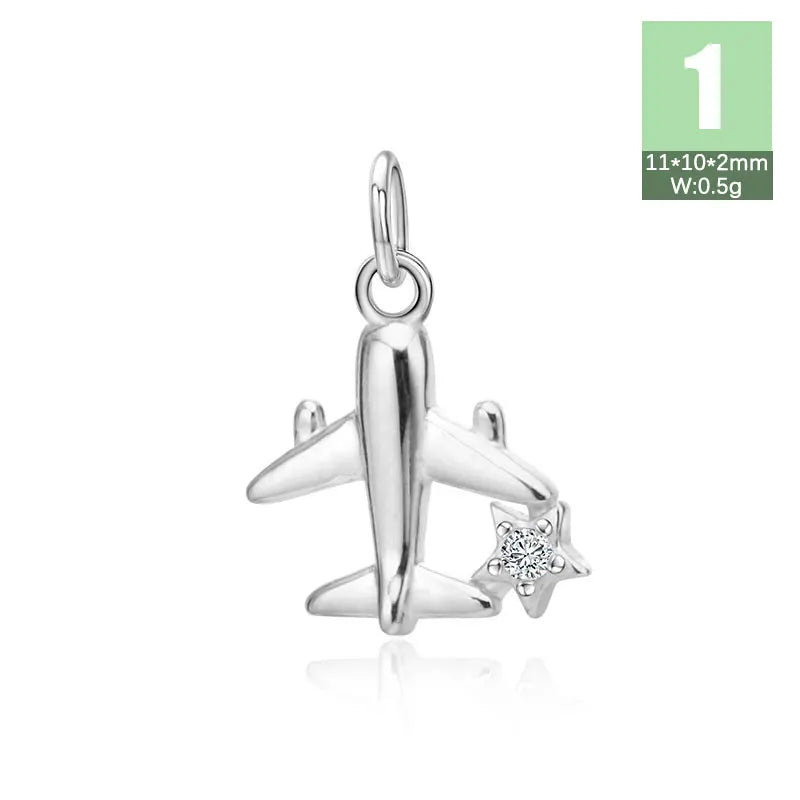 TrustDavis 925 Sterling Silver Vintage Necklace Bracelet Pendant