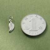 TrustDavis 925 Sterling Silver Plant Pendant Necklace Jewelry DZ1601