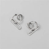 925 Thai Silver Hoop Earring Wedding Party Jewelry