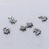 TrustDavis 925 Sterling Thai Silver Insect Butterfly Charm Pendant