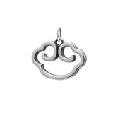 TrustDavis 925 Sterling Silver Sweet Cloud Charm Pendant DIY Accessories