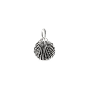 TrustDavis 925 Sterling Silver Shell Charm Pendant DIY Jewelry HY141