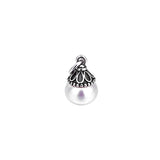 TrustDavis 925 Sterling Silver Sweet Synthesis Pearl Charm Pendant