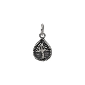 TrustDavis 925 Sterling Silver Sweet Tree Charm Pendant DIY Jewelry HY094