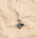 925 Sterling Silver Bee Charm Pendant DIY Jewelry DZ478