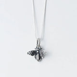 925 Sterling Silver Bee Charm Pendant DIY Jewelry DZ478