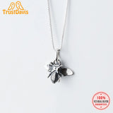 925 Sterling Silver Bee Charm Pendant DIY Jewelry DZ478