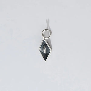 TrustDavis 925 Sterling Thai Silver Paper Boat Pendant DIY Necklace HY832