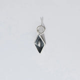 TrustDavis 925 Sterling Thai Silver Paper Boat Pendant DIY Necklace HY832