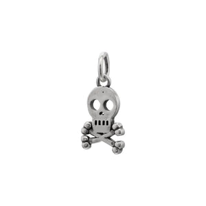 TrustDavis 925 Sterling Silver Skull Charm DIY Pendant