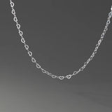 TrustDavis Romantic Heart LOVE Chain Necklace for Women Wedding