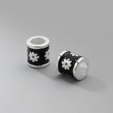 TrustDavis S25 Daisy Flower Separator Beads for DIY Jewelry