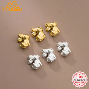 TrustDavis Sweet Rabbit Charms Pendant For Bracelet Necklace DIY Accessories
