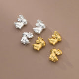 TrustDavis Sweet Rabbit Charms Pendant For Bracelet Necklace DIY Accessories