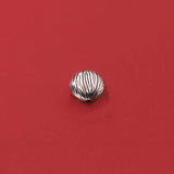 TrustDavis Sterling Silver 12mm Round Bead Charm - DIY Jewelry HY389