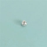 TrustDavis Sterling Silver Ball Bracelet Pendant Geometric Charm Beads Jewelry