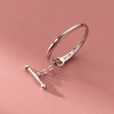 TrustDavis 925 Sterling Silver Open Ring Gift for Women Daughter