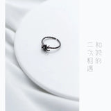 925 Real Sterling Silver Spider Ring Sizable 5 6 7 Girls Kids Xmas Gift DS505