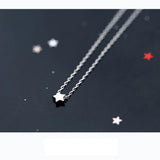 925 Silver Star Pendant Necklace