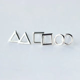 925 Silver Tiny Stud Earrings for Girls Kids Lady DS46