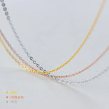 925 Silver Cross Chain Necklace for Women