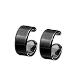 925 Silver Smooth Surface Ear Cuff Clip Earrings For Women Girl