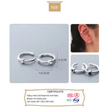 925 Silver CZ Ear Cuff Clip Earring for Women DS2339