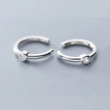 925 Silver CZ Ear Cuff Clip Earring for Women DS2339