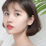 925 Silver Hoop Moon Star Ear Cuff Clip Earrings For Women