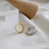 Sterling Silver Ear Cuff Clip Earrings For Women