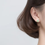 925 Silver Butterfly Stud Earrings Wedding Party Jewelry