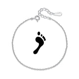 Trustdavis 925 Silver Women's Anklets For Wife DA121