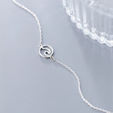 Trustdavis 925 Silver Round Bracelet Women Gift DA68